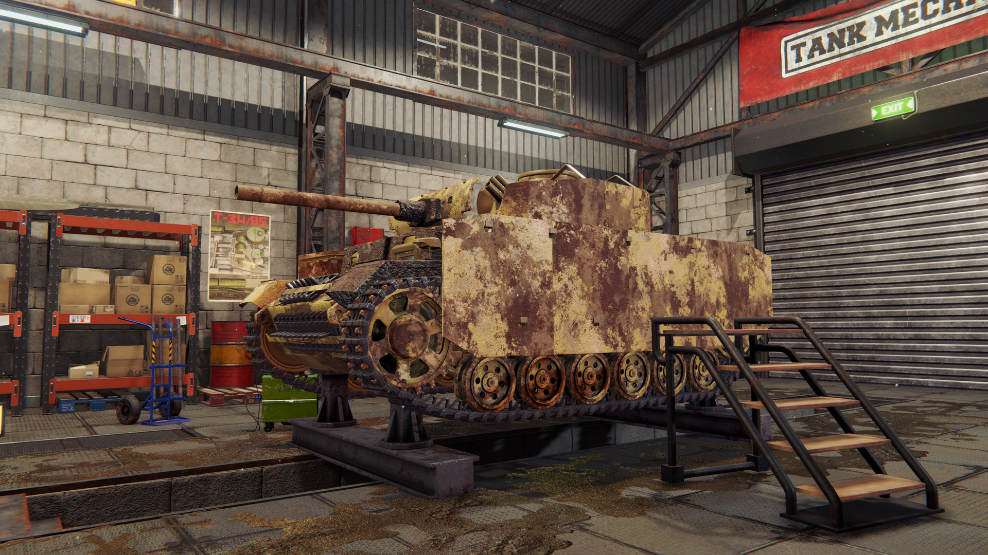 后勤模拟器|Tank Mechanic Simulator|1.6.3|整合全DLC