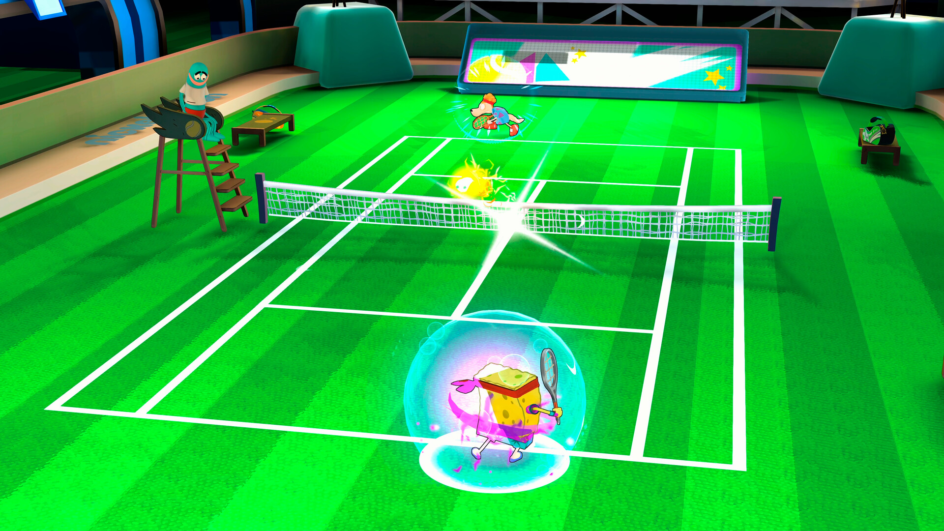 尼克卡通全明星极限网球:NEXT!Nickelodeon Extreme Tennis: Next! Build.22181133 官方中文 ISO镜像【1.2G】插图3 截图 #0