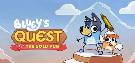《布鲁伊的寻找金色画笔之旅/Bluey’s Quest For The Gold Pen》免安装中文版