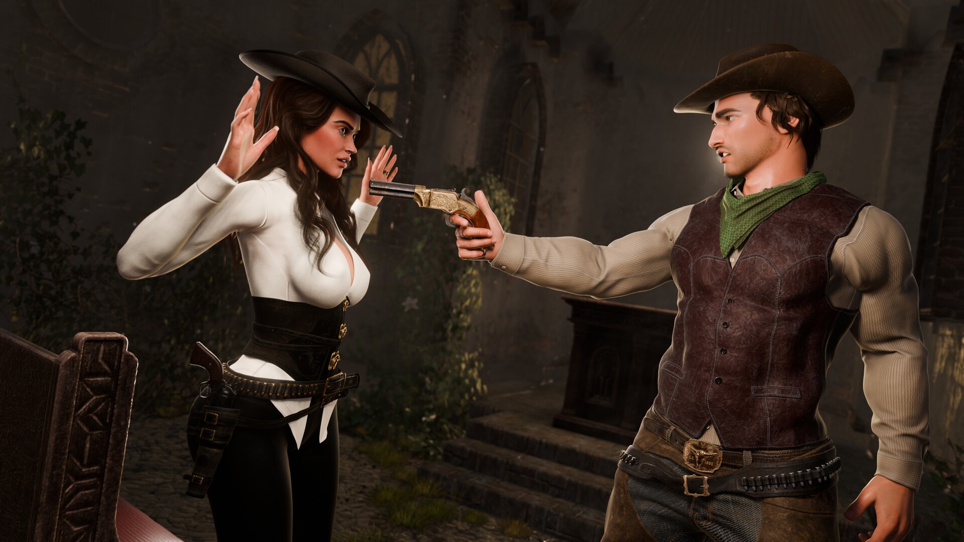 图片[3]-【PC/SLG/中文】通缉：狂野荡妇 WANTED Wild Sluts Build.21778776 STEAM官方中文版【4.5GB】-马克游戏