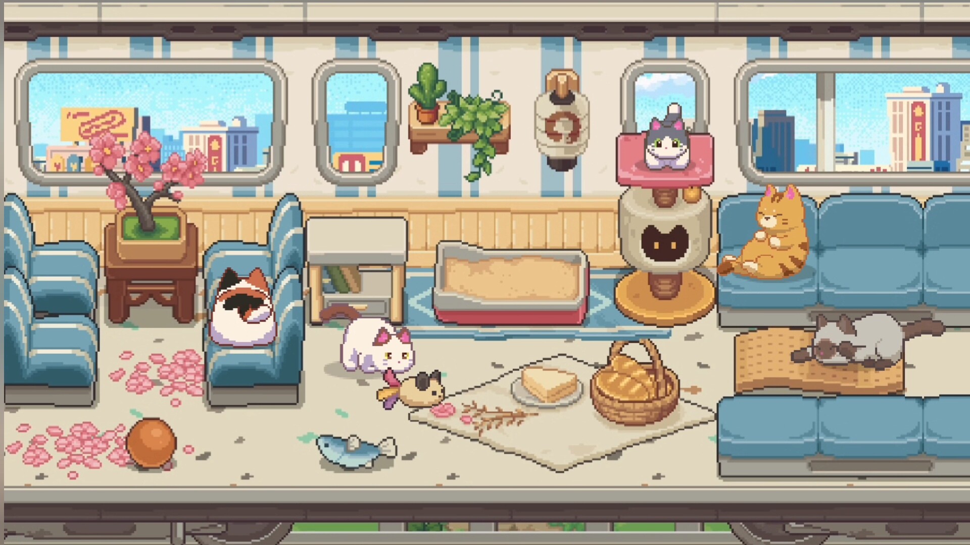 猫咪列车长|Neko Station|Build.24184627|官方中文|容量357M插图6OKDLC 截图 #2