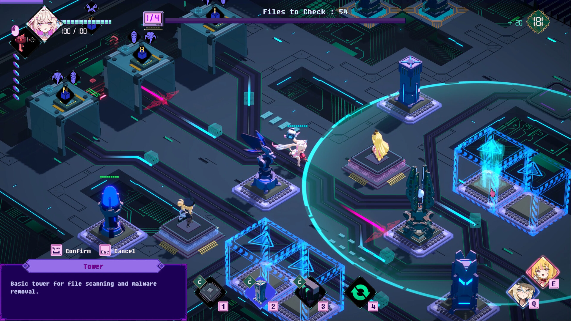 图片[2]-【PC/SLG/中文】杀毒少女 Antivirus Girl V1.0.1b STEAM官方中文版【849MB】-马克游戏