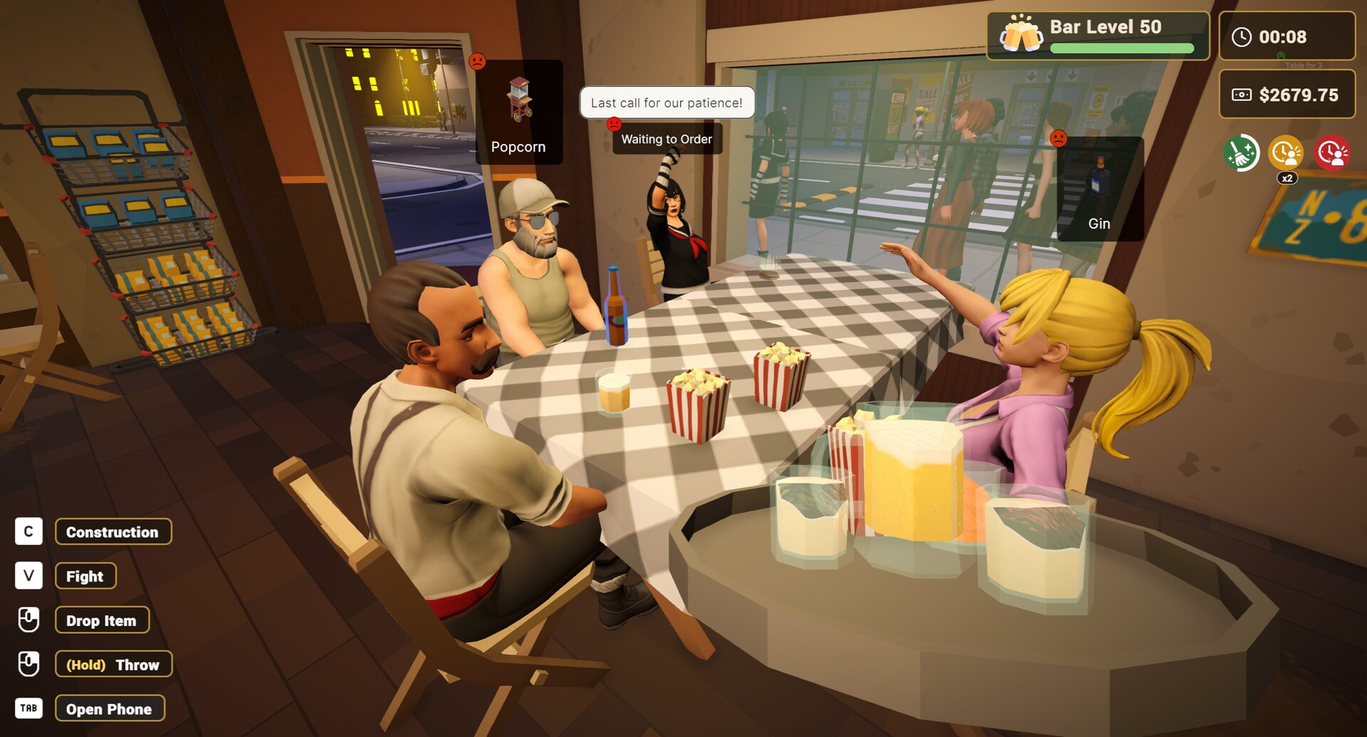 Barfender: CO-OP Bar Simulator