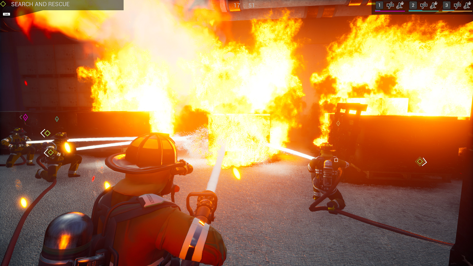 模拟消防英豪|官方中文|支持手柄|Firefighting Simulator - The Squad插图2