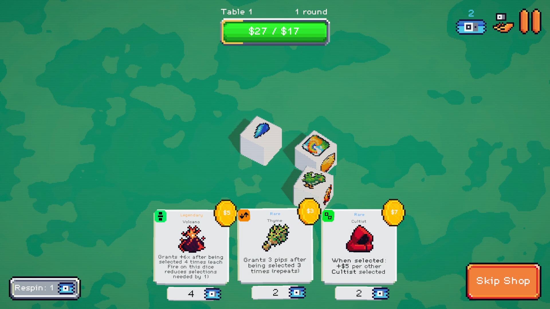 Payroll Dice