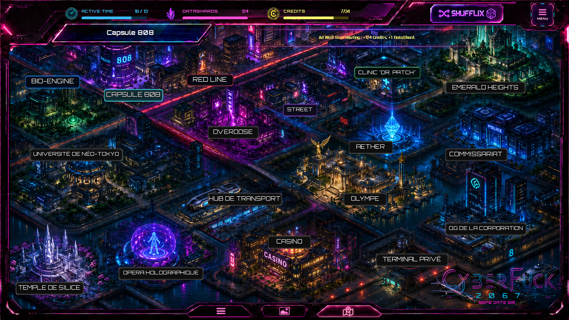 图片[2]-【PC/SLG/中文】赛博朋克2067 CyberFuck 2067 STEAM官方中文版【15GB】-马克游戏