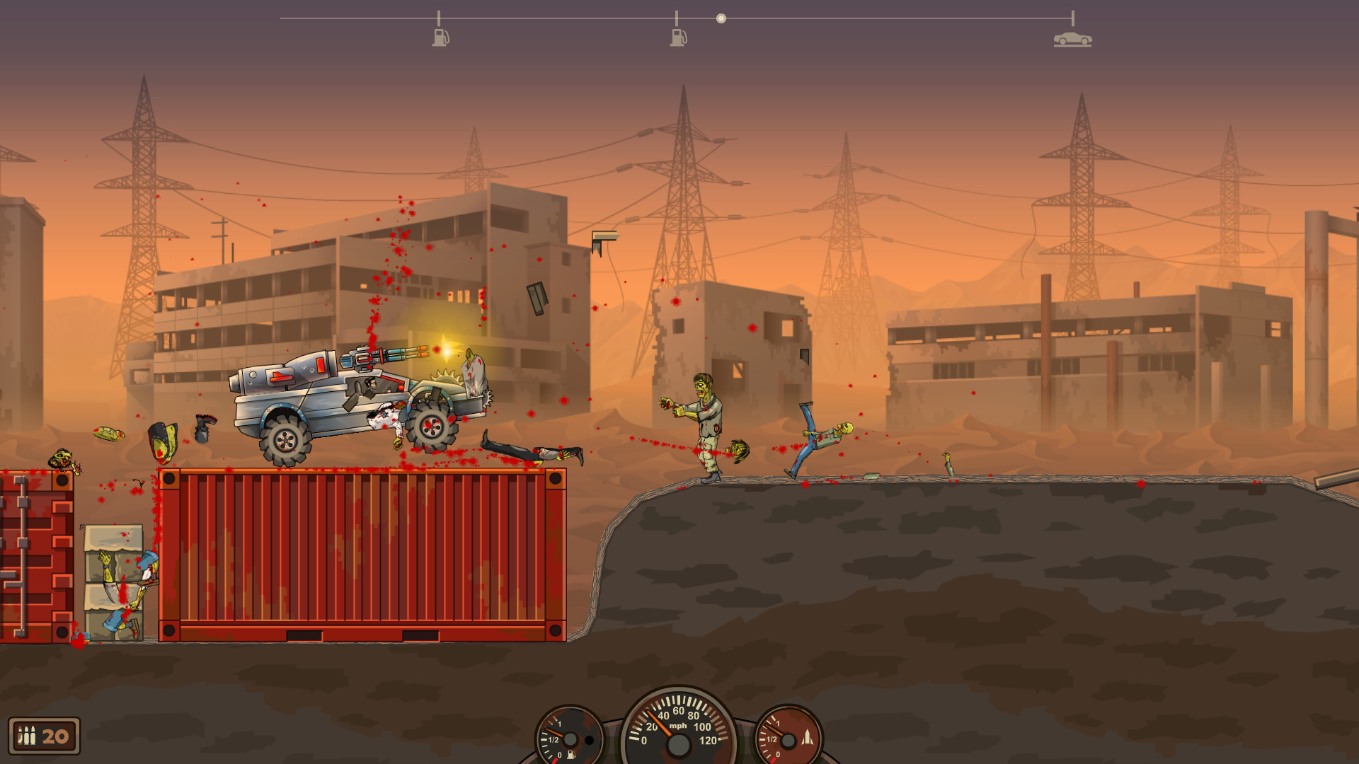 死亡战车2|官方中文|支持手柄|Earn to Die 2插图1
