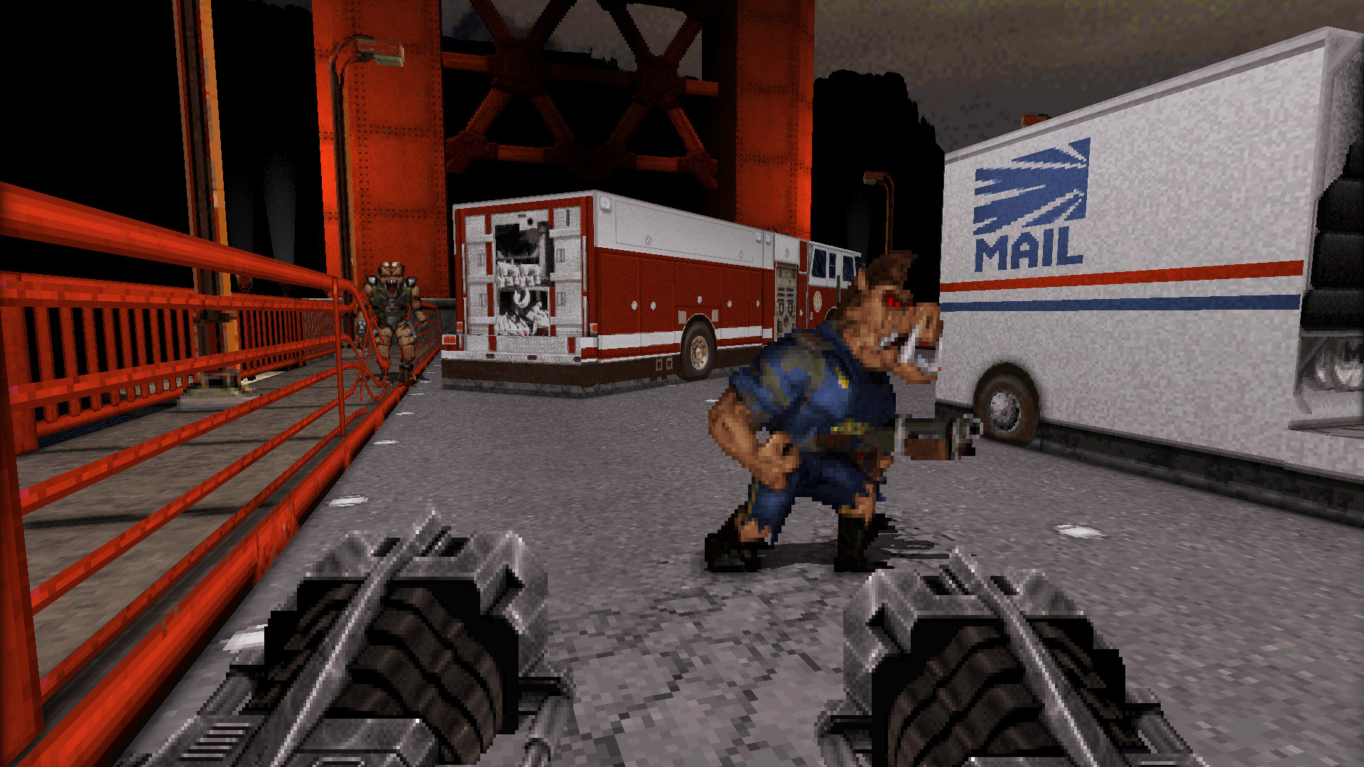 毁灭公爵3D:20周年世界之旅|汉化中文|支持手柄|Duke Nukem 3D: 20th Anniversary World Tour插图2 毁灭公爵3D:20周年世界之旅|汉化中文|支持手柄|Duke Nukem 3D: 20th Anniversary World Tour插图2