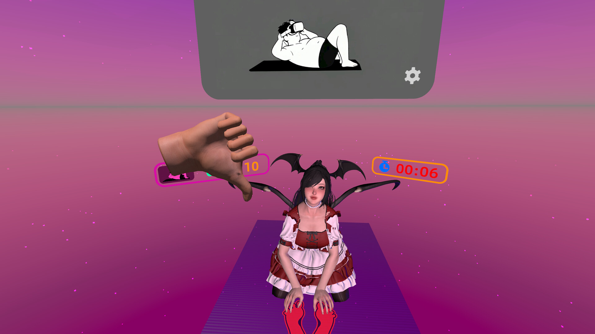 宅男VR: 仰卧起坐与吻|Otaku VR: Sit-ups and Kisses|Build.24157168|官方中文|仅支持VR|容量2.48G