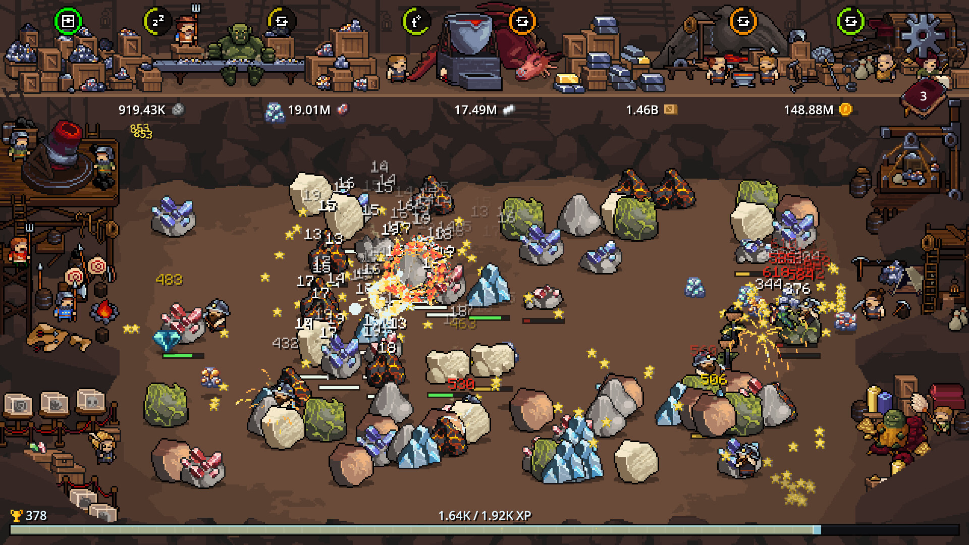 躺平矿王|Fantasy Miner: Idle Depths|v1.0.3|官方中文|容量132M插图2vexvex 截图 #0