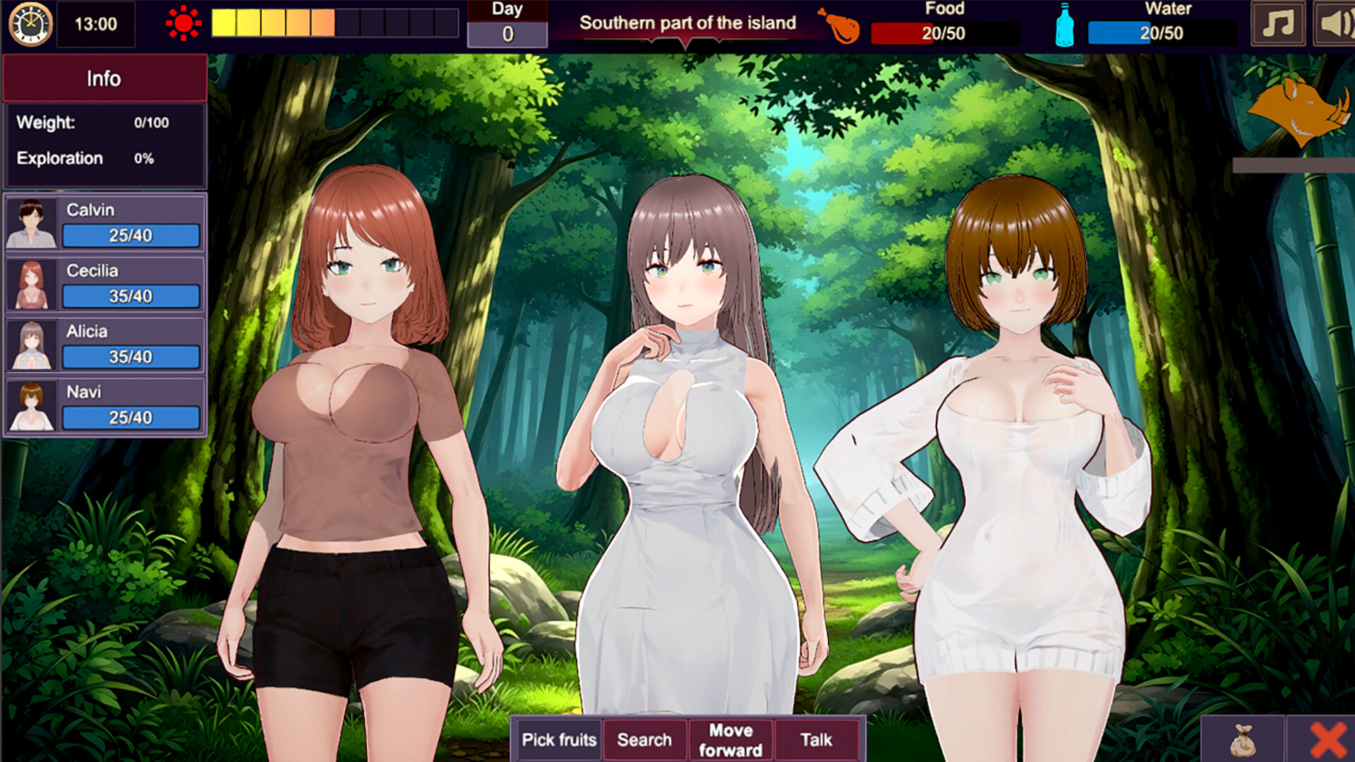 图片[2]-【PC/SLG/中文】欲望绽放的荒岛 Deserted Island Where Desire Blossoms V1.03 STEAM官方中文版【1.1GB】-马克游戏