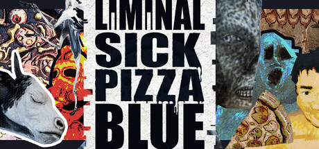 阈限病态蓝披萨/Liminal Sick Pizza Blue-苏白资源