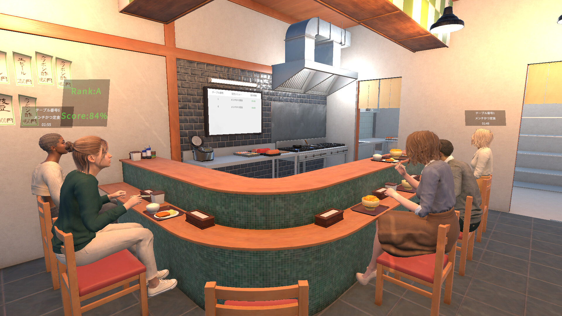炸猪排餐馆模拟器|Tonkatsu Diner Simulator|官方英文|容量1.83G