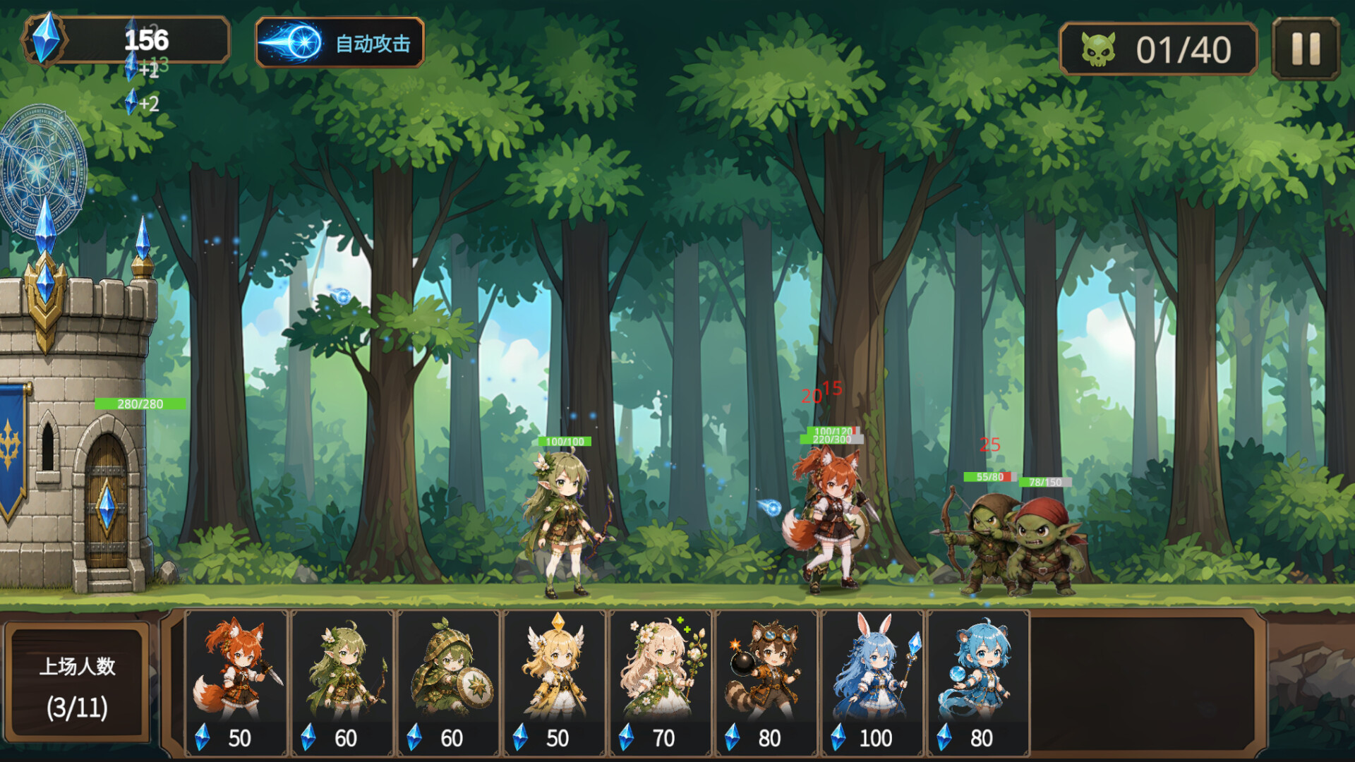 少女大战地精|Girls vs Goblins|官方中文|容量461M插图4OKDLC 截图 #1