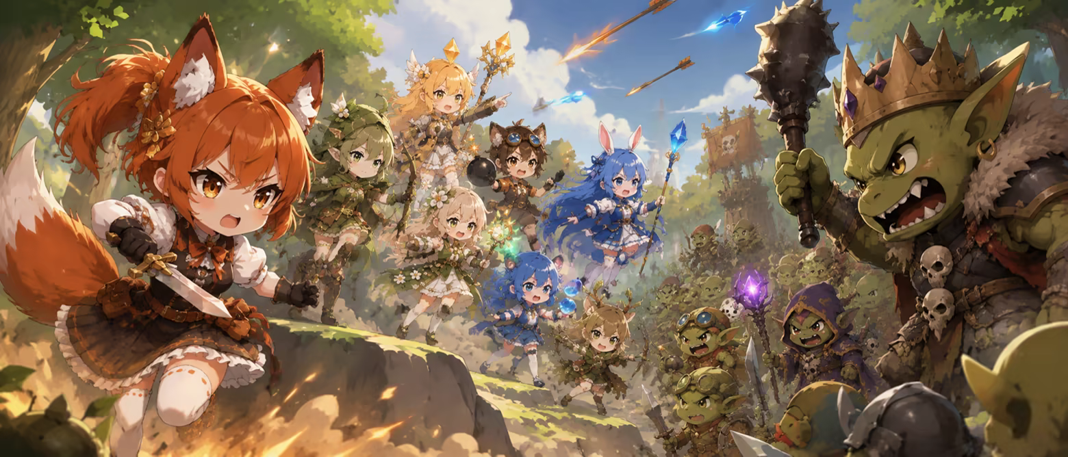 少女大战地精|Girls vs Goblins|官方中文|容量461M插图2OKDLC 少女大战地精|Girls vs Goblins|官方中文|容量461M插图2OKDLC