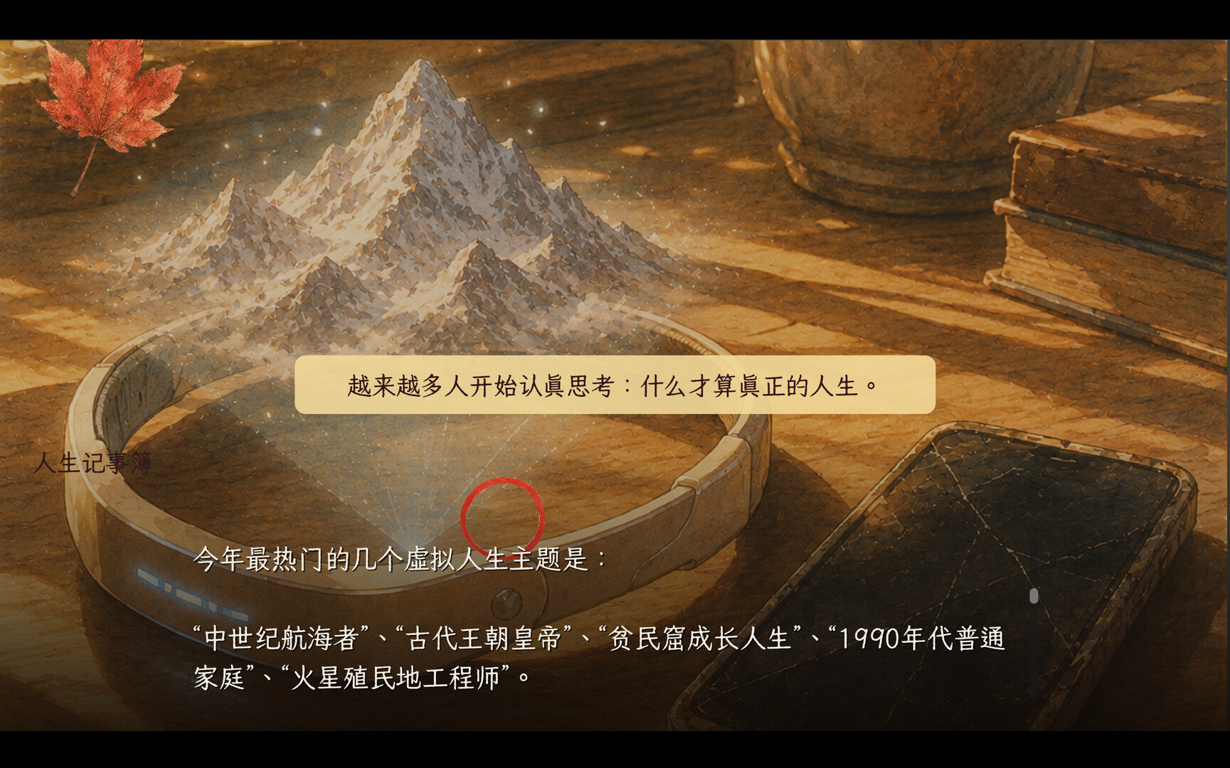 人生记事簿:Life Memoirs|Build.24000218|官方中文|容量362M插图3OKDLC 截图 #1