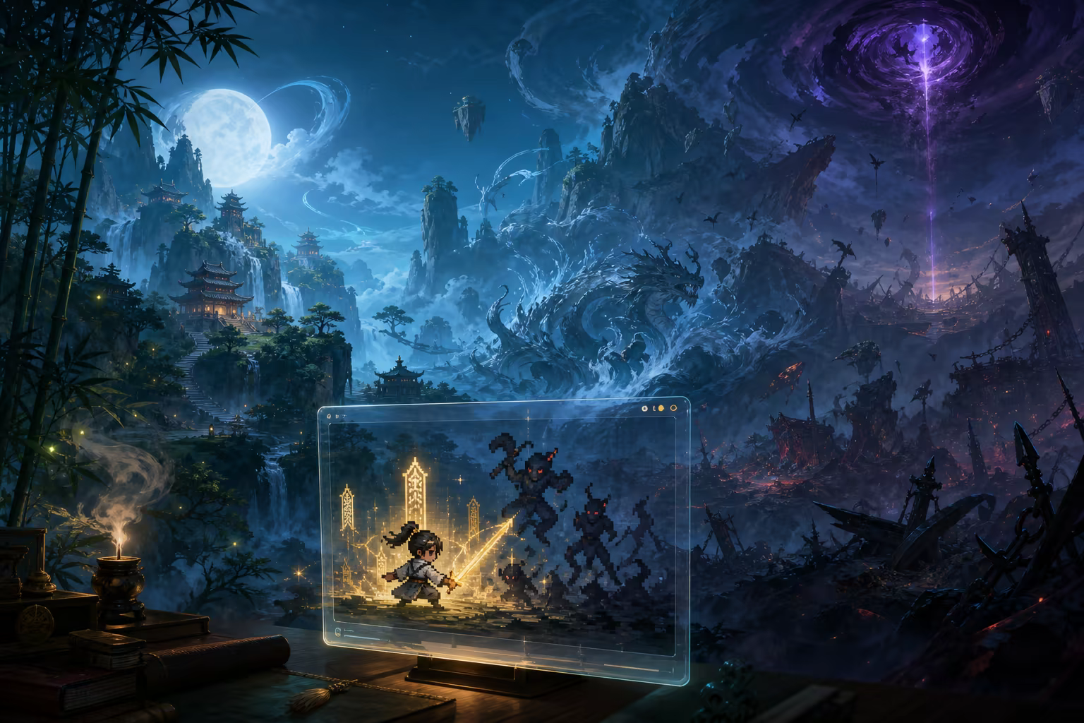偷偷摸摸修个仙|XiuXian Idle Cultivation|Build.24389399|官方中文|容量477.85M