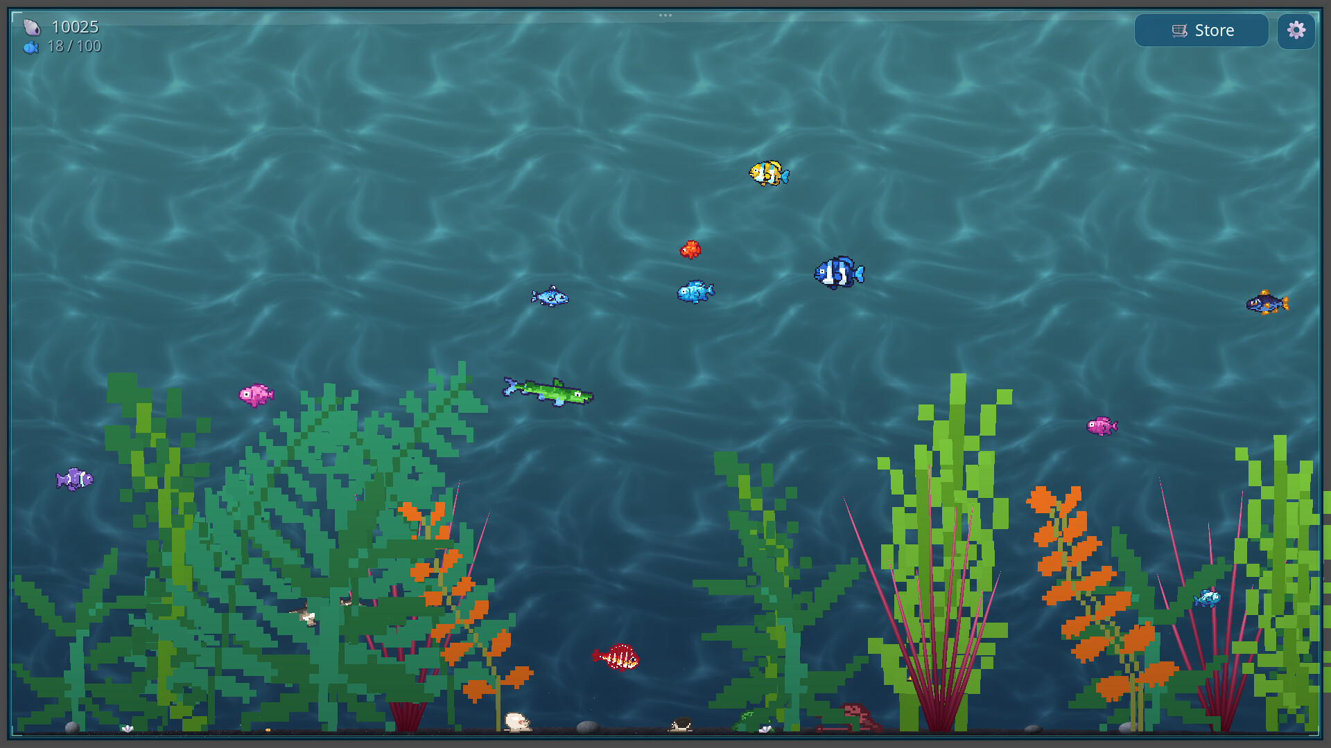 礁灵:温馨桌面水族馆|Reefling: A Cozy Desktop Aquarium|官方中文|容量137M