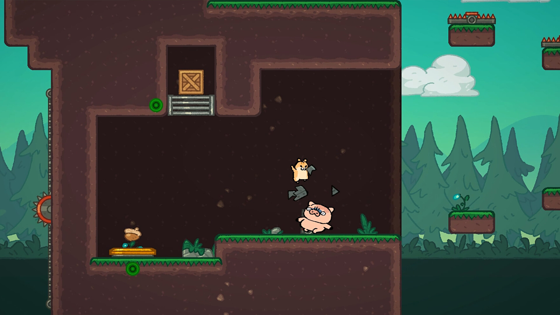 疯狂!迪尔与芒克的大冒险|Wacky! Deer & Munk Adventure|Build.24683836|官方中文|支持手柄|容量817M插图2咸鱼单机官网 截图 #1