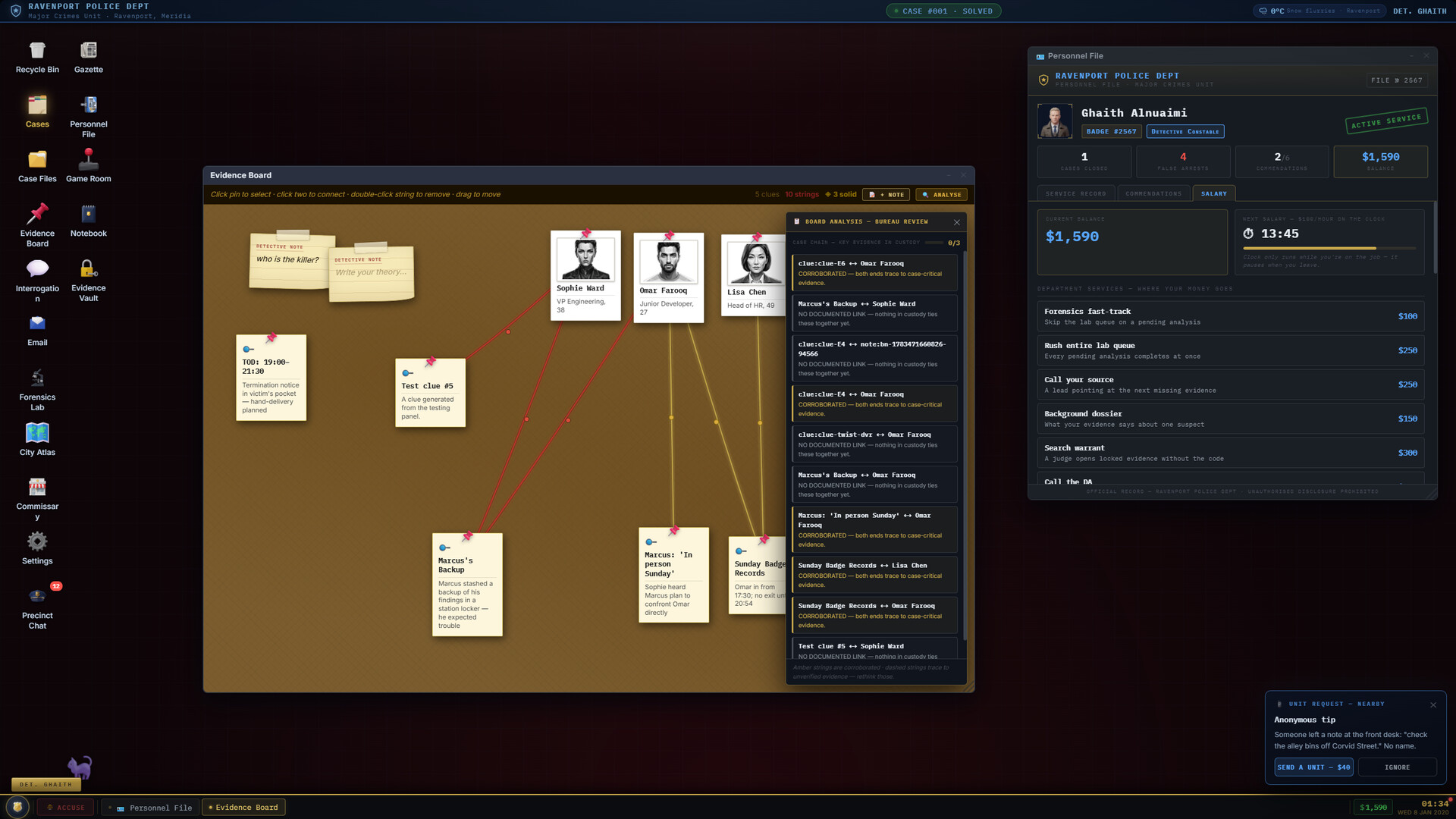 凶案组|Homicide Desk|v1.3.9|官方中文|容量12.02G插图6vexvex 截图 #4