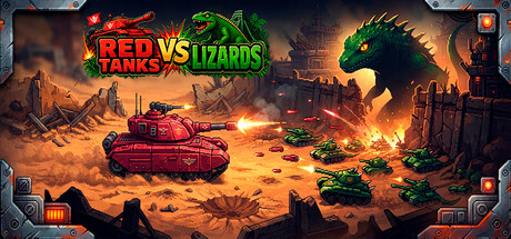 红坦克对抗蜥蜴|Red Tanks vs Lizard|官方中文|容量116.88M插图1OKDLC 红坦克对抗蜥蜴|Red Tanks vs Lizard|官方中文|容量116.88M插图1OKDLC