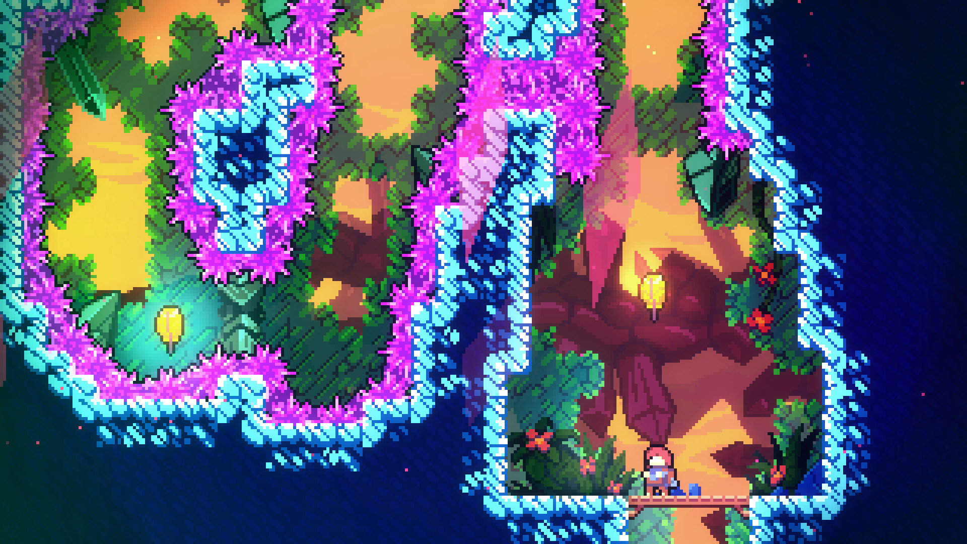 蔚蓝 Celeste 豪华中文收藏版 v1.4.0+全DLC 支持手柄 解压即玩-CCAK.CC