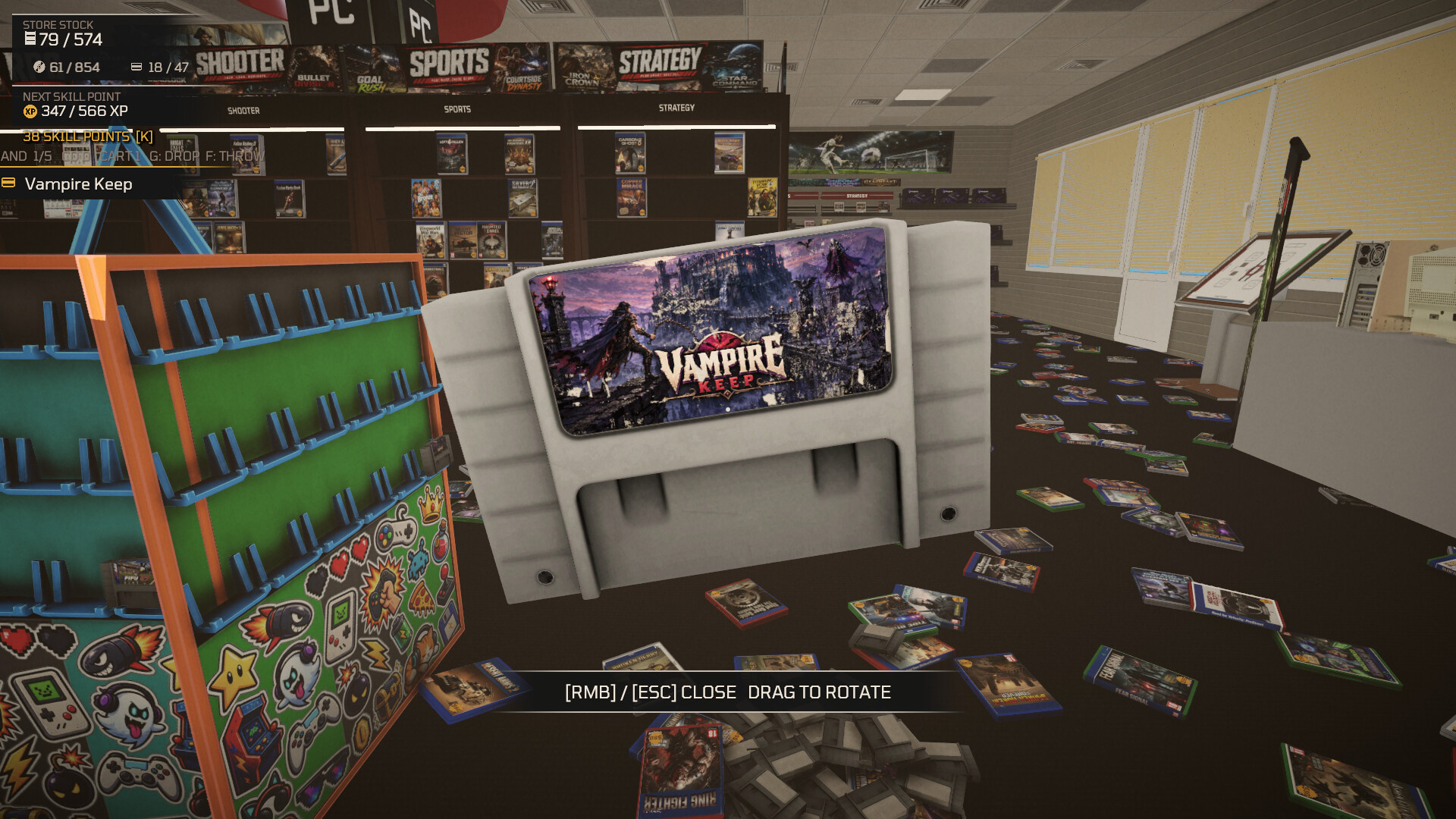 Abandoned Gameshop