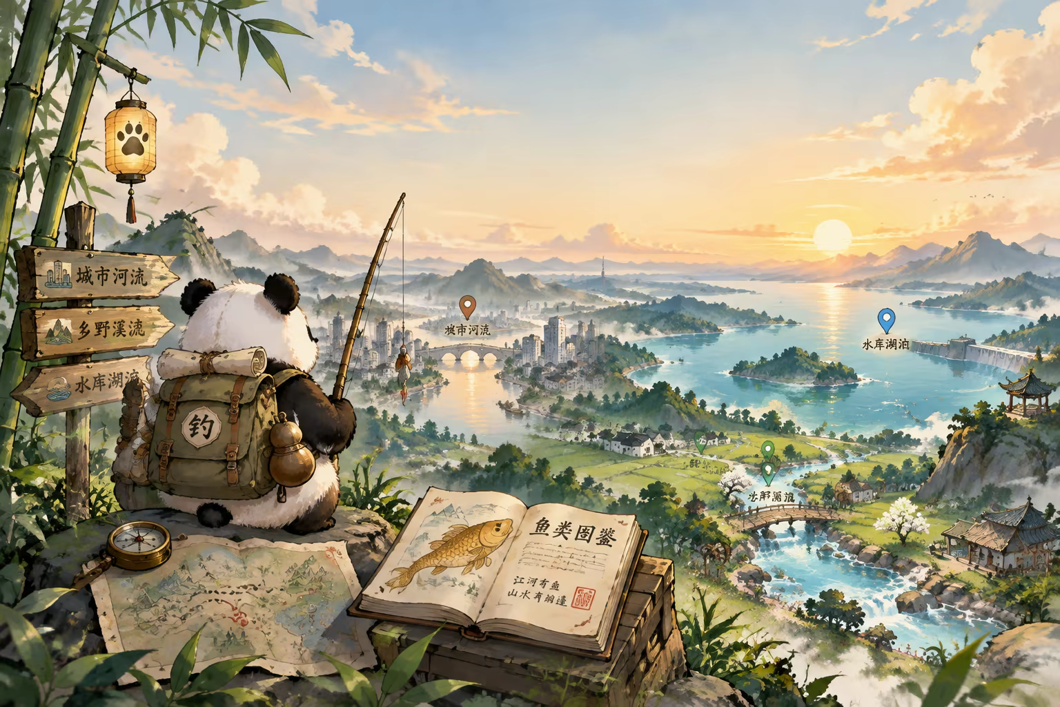 熊猫钓鱼:台钓问道之旅|Panda Fishing: The Way of Angling|Build.26293860|官方中文|容量396M
