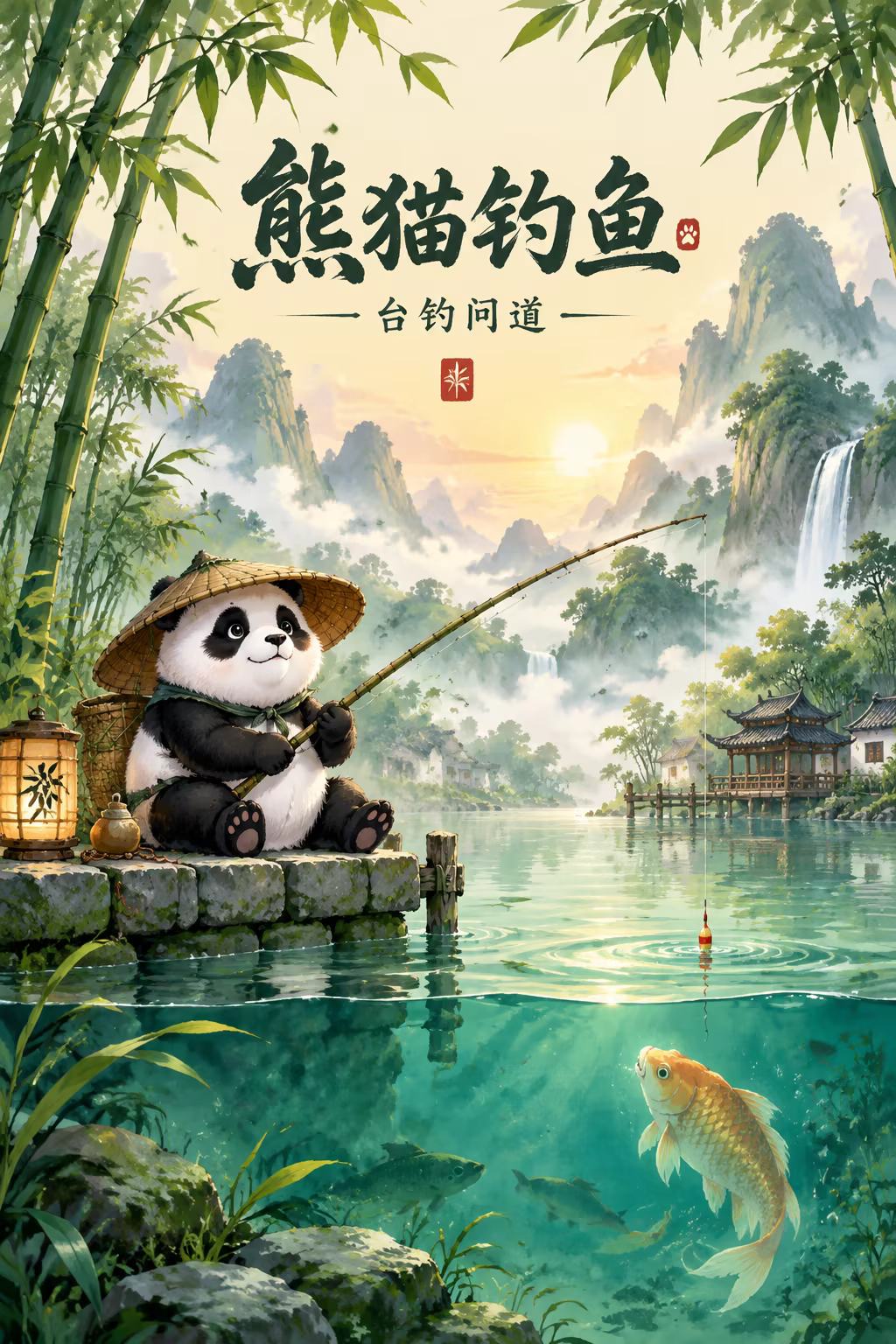 熊猫钓鱼:台钓问道之旅|Panda Fishing: The Way of Angling|Build.26293860|官方中文|容量396M