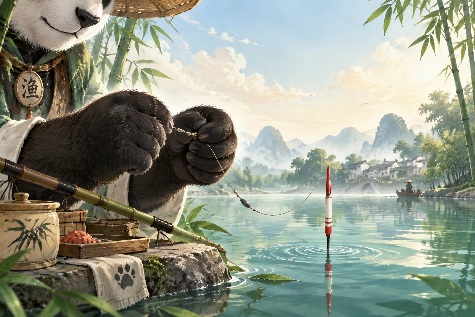熊猫钓鱼:台钓问道之旅|Panda Fishing: The Way of Angling|Build.26293860|官方中文|容量396M