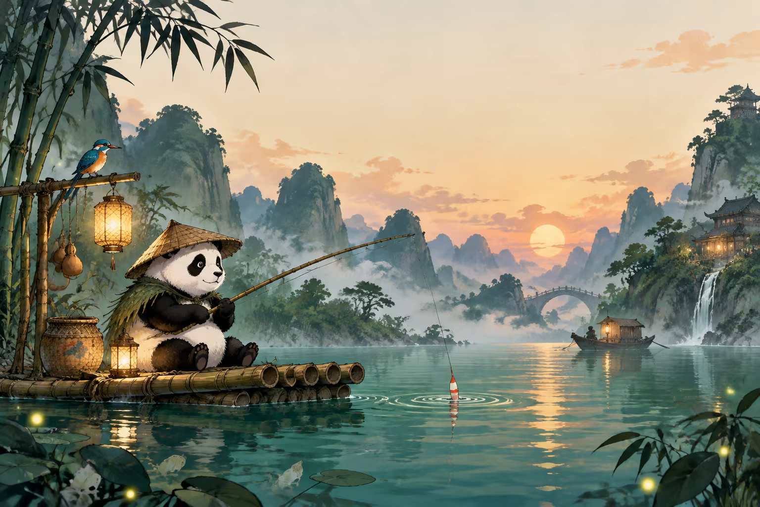 熊猫钓鱼:台钓问道之旅|Panda Fishing: The Way of Angling|Build.26293860|官方中文|容量396M