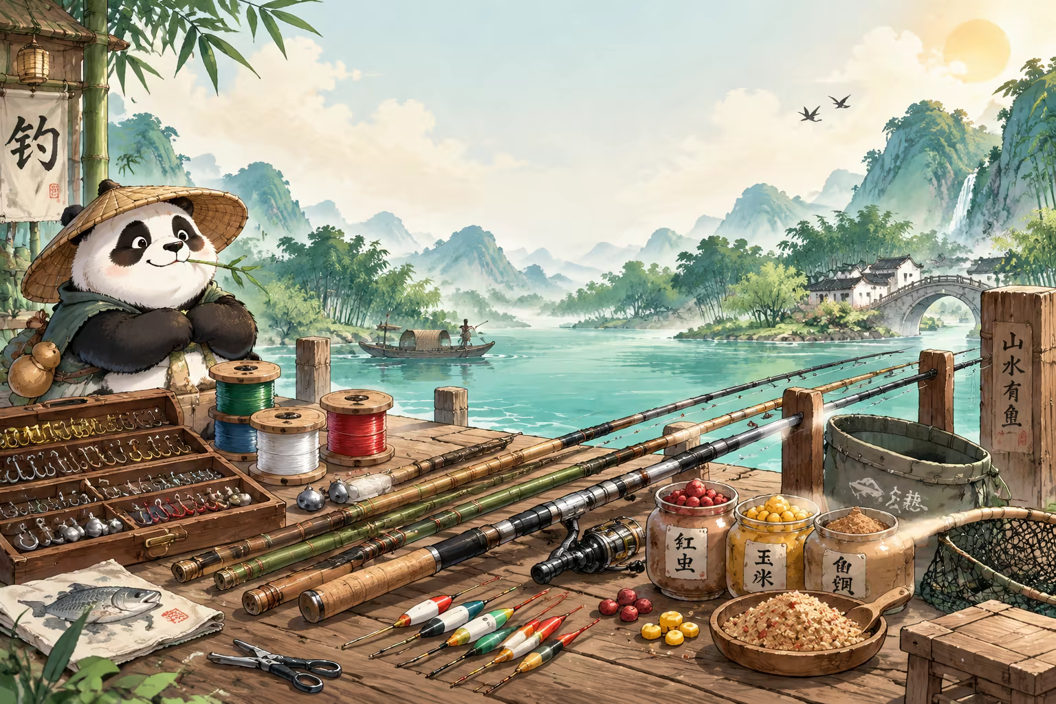 熊猫钓鱼:台钓问道之旅|Panda Fishing: The Way of Angling|Build.26293860|官方中文|容量396M