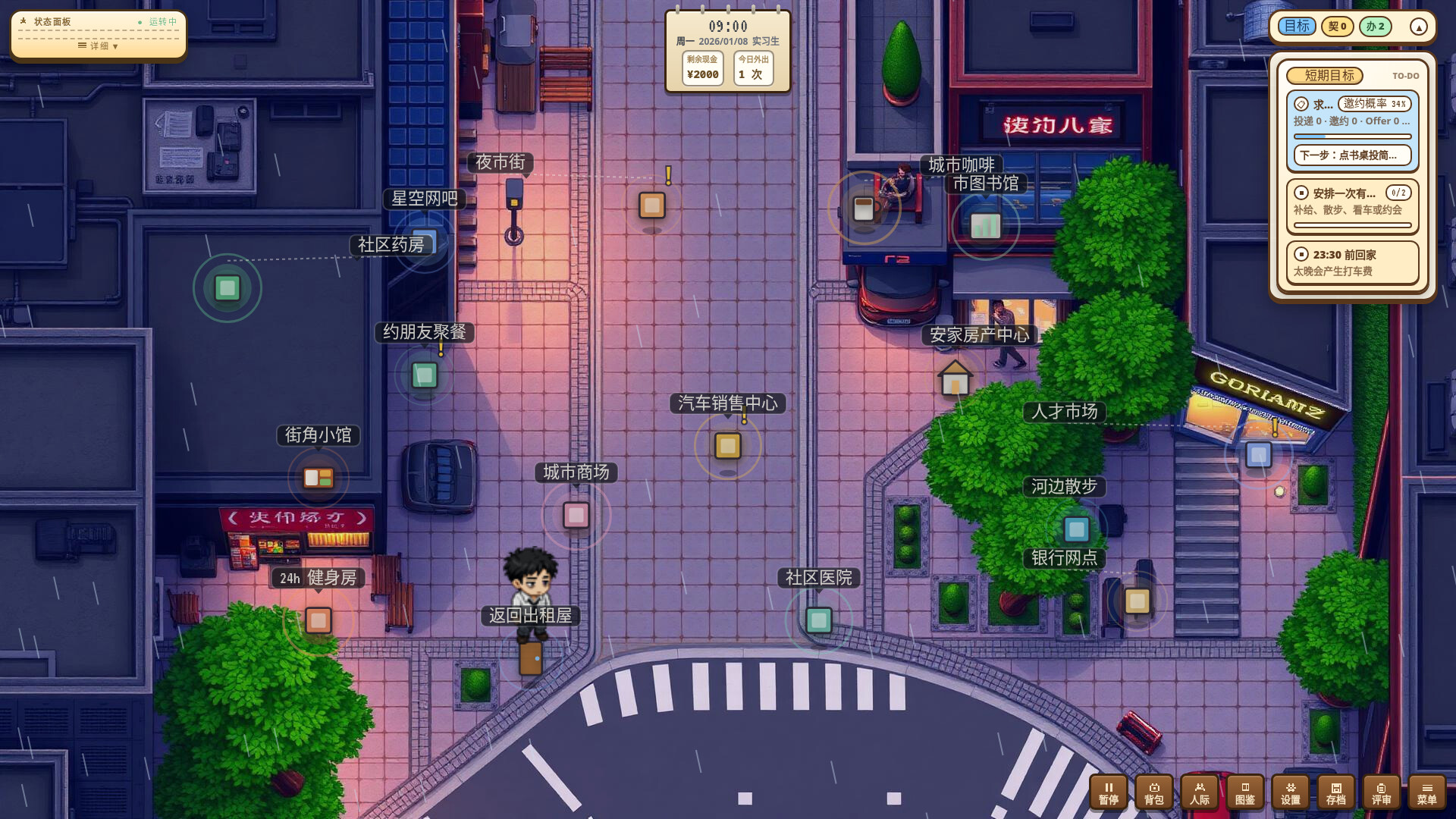 打工人生存模拟器