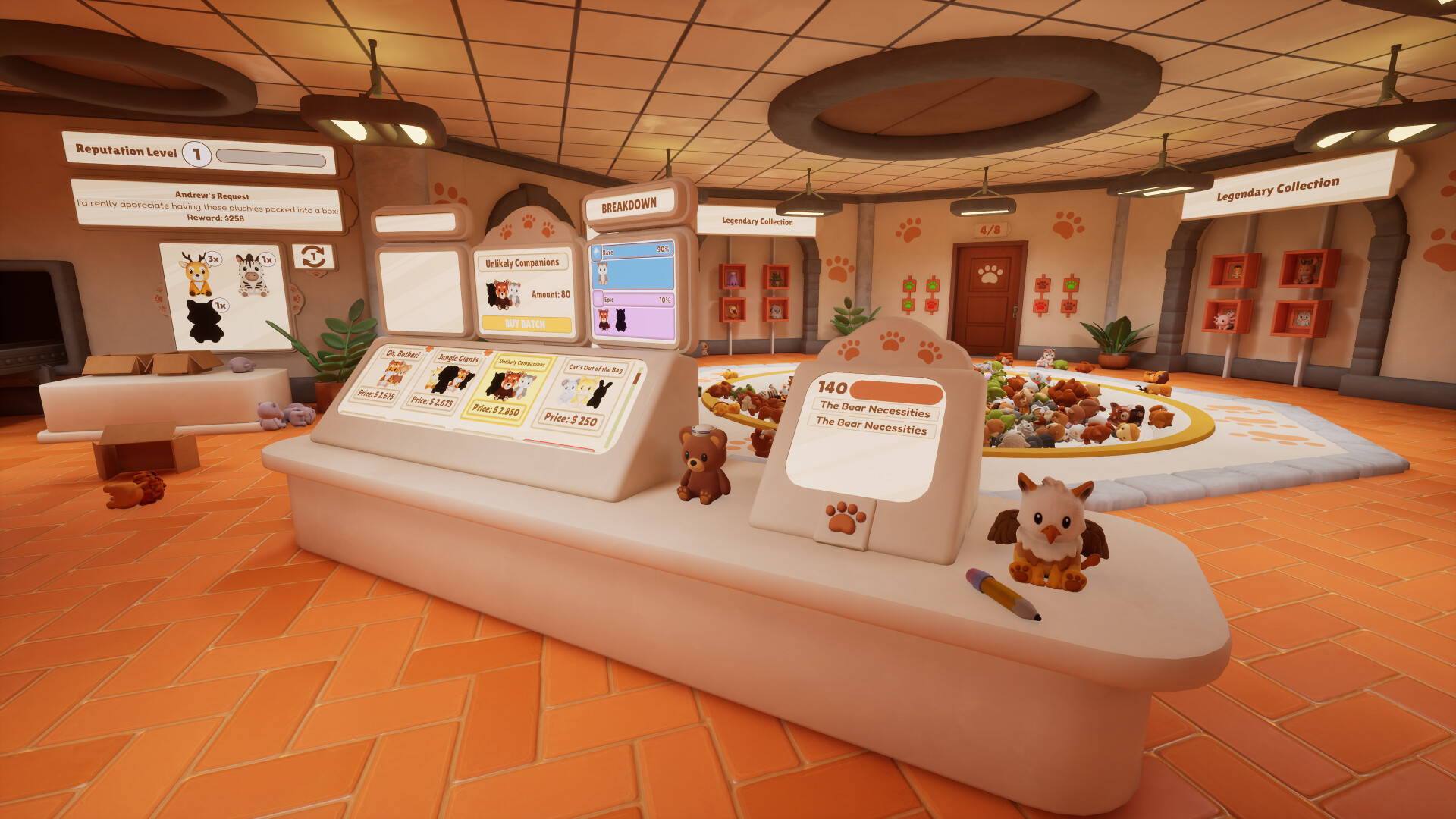 毛绒玩偶收纳屋|Pack a Plush!|Build.26297021|官方中文|支持手柄|容量1.2G
