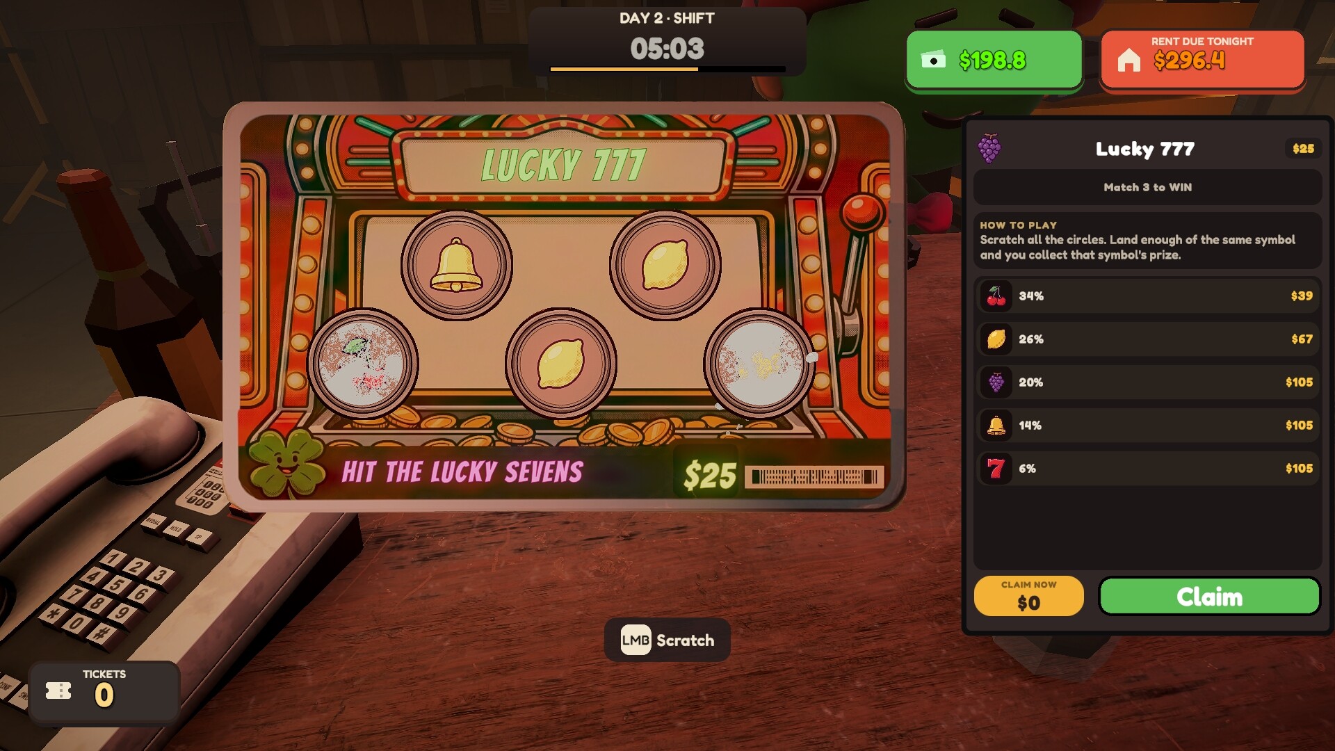 Scratch Tickets With Your Friends 🎰