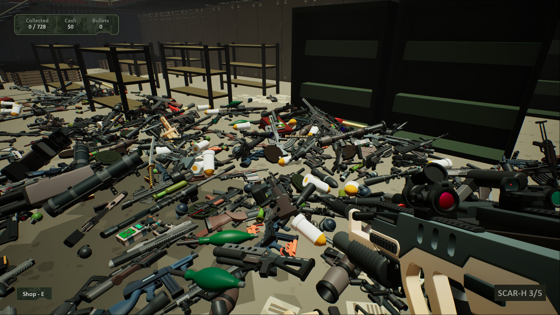 Sort Them Guns: Tidy Up
