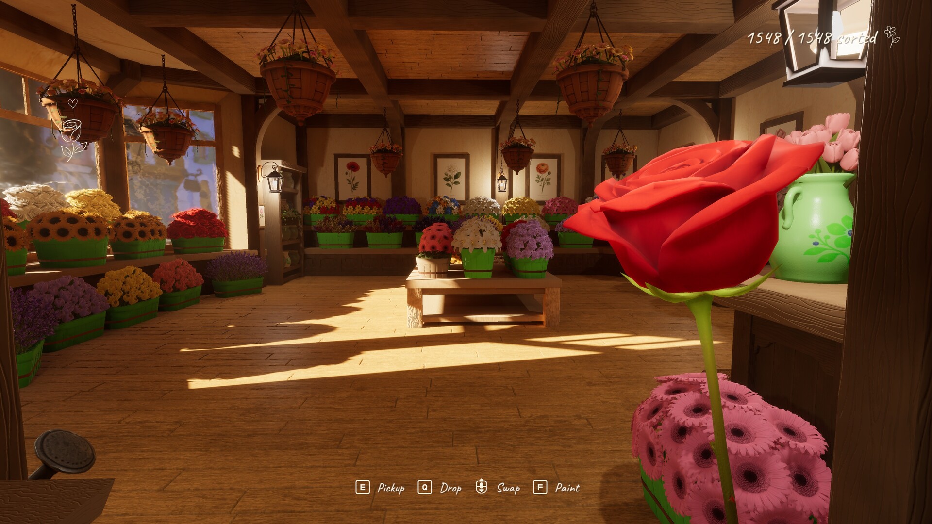 Tidy Up the Flower Shop