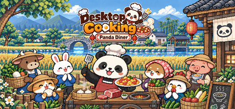 桌面烟火：熊猫食堂 /Desktop Cooking Panda Diner     Build.25883125     免安装中文版-梨子乐游戏