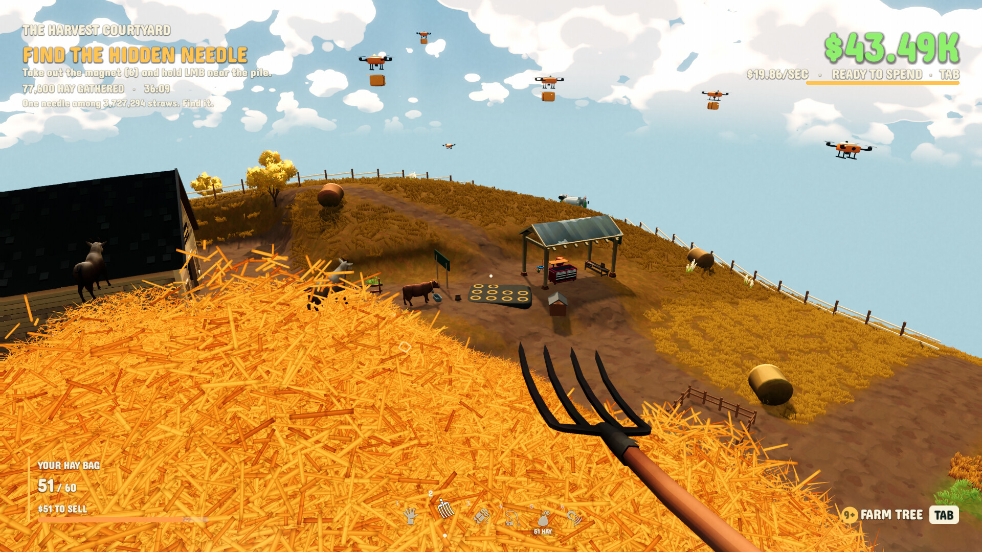 A Game About Needle In A Haystack