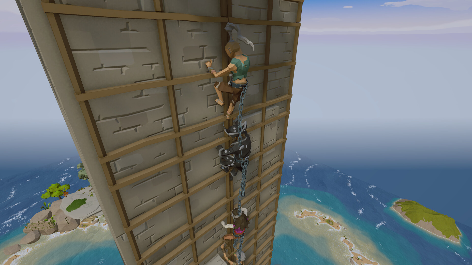 Chained Pirates Together