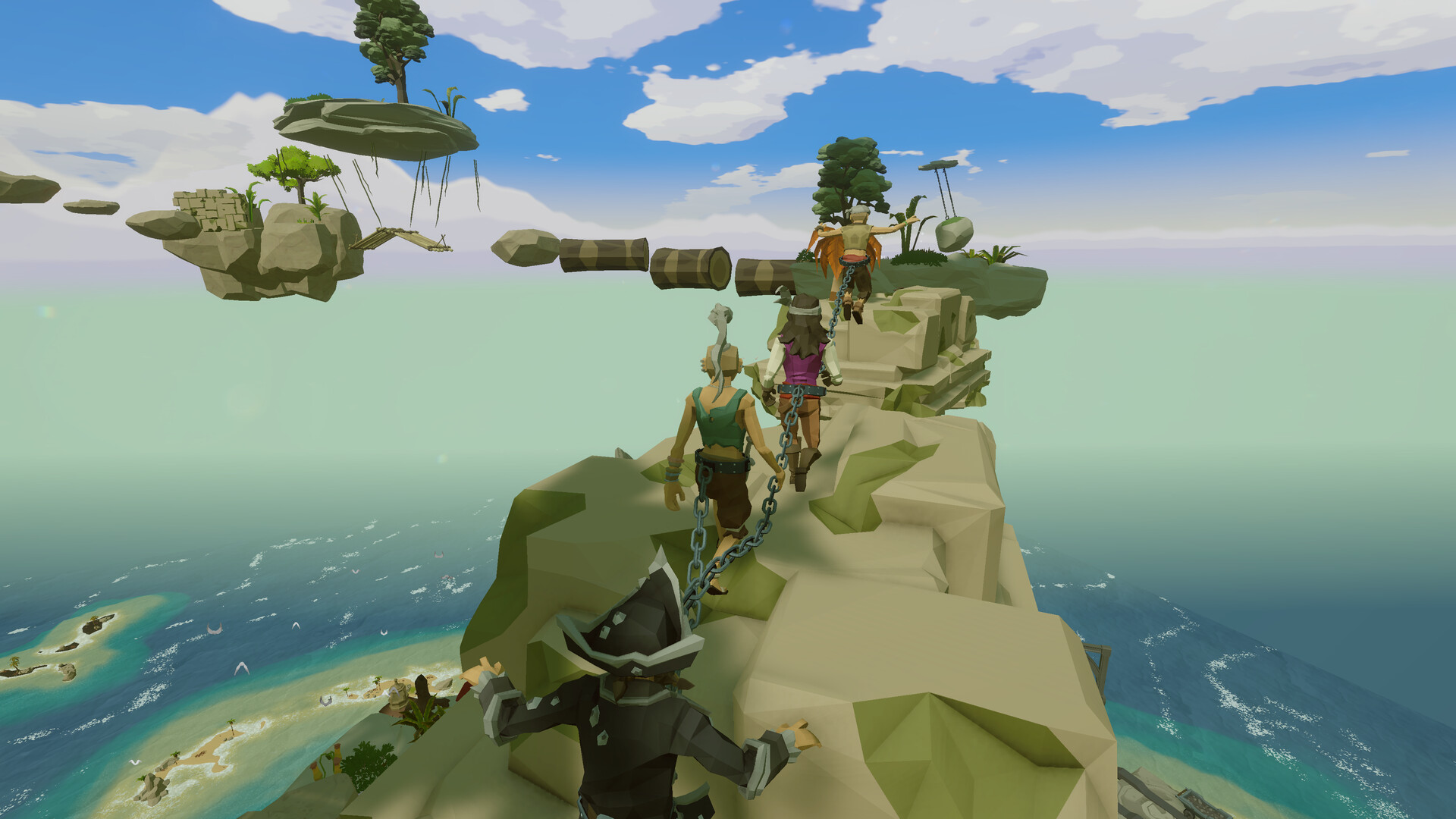 Chained Pirates Together