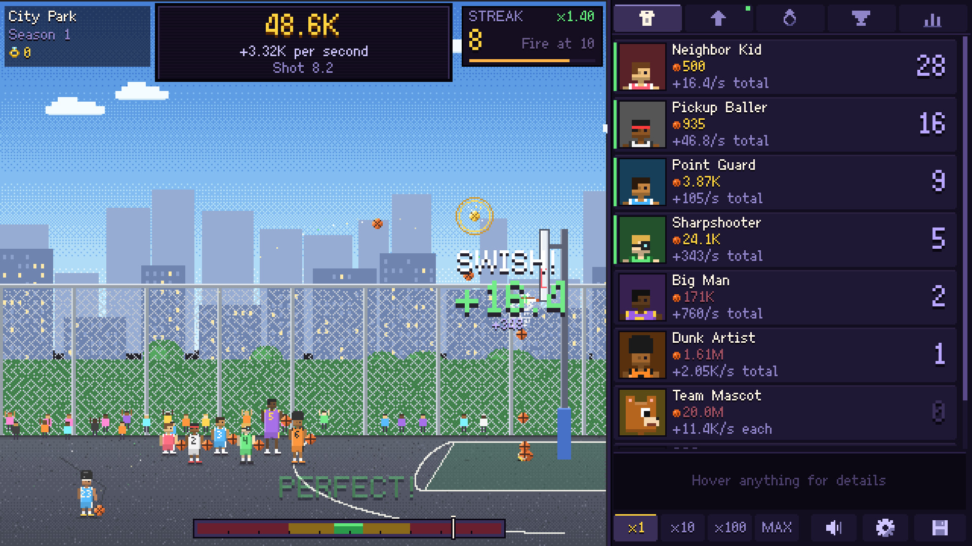 放置篮球|Idle Hoops|Build.26090453|官方中文|支持手柄|容量124M