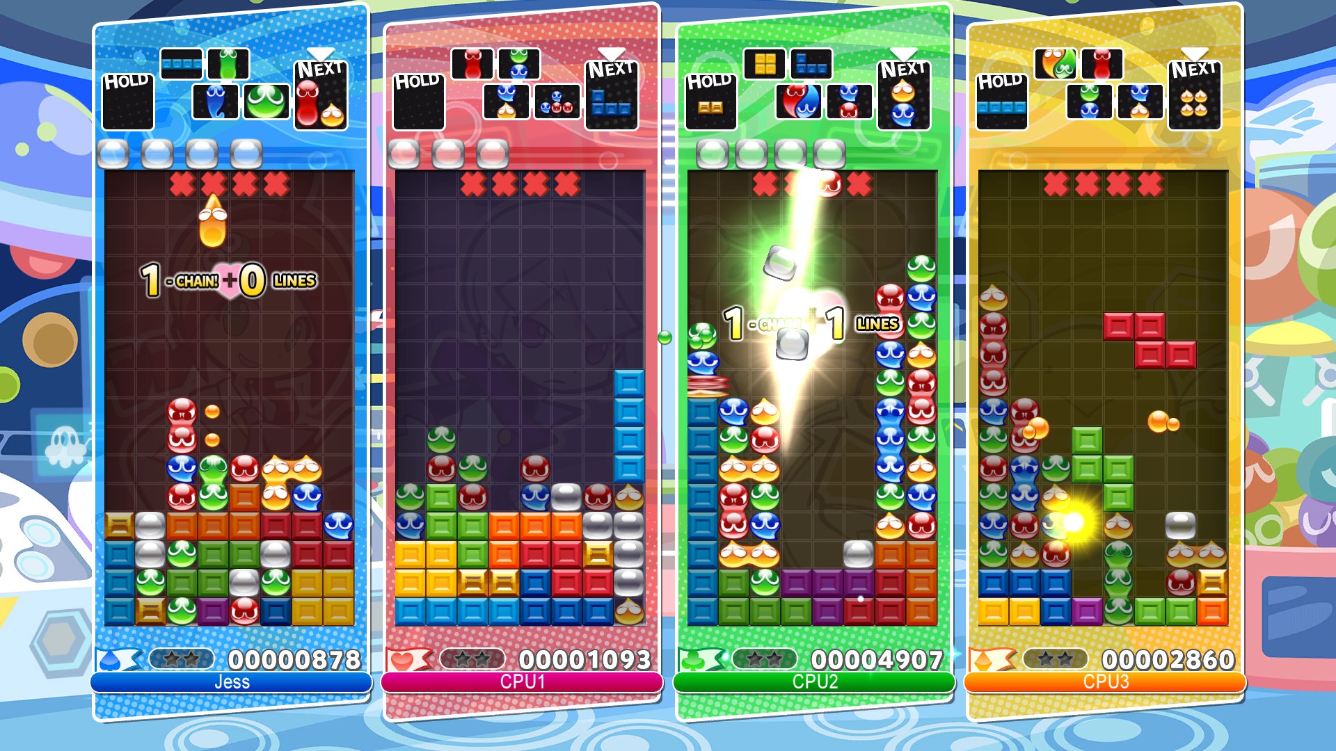 噗哟噗哟俄罗斯方块-Puyo Puyo Tetris -好玩客