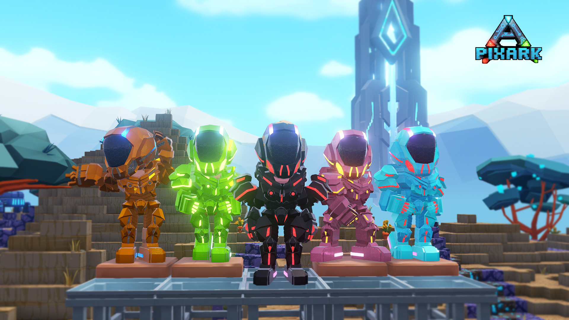 方块方舟/PixARK v1.212|动作冒险|容量18.6GB|免安装绿色中文版|支持键盘.鼠标.手柄-小辉娱乐网