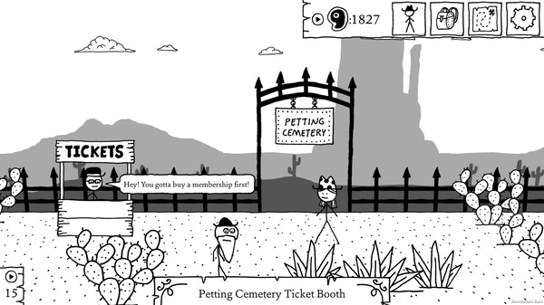 《憎恶之西/West of Loathing》免安装汉化版-学习版-网盘下载插图2