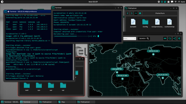 图片[3]-灰色黑客 v0.9.5685（Grey Hack）免安装英文版-梨子乐游戏