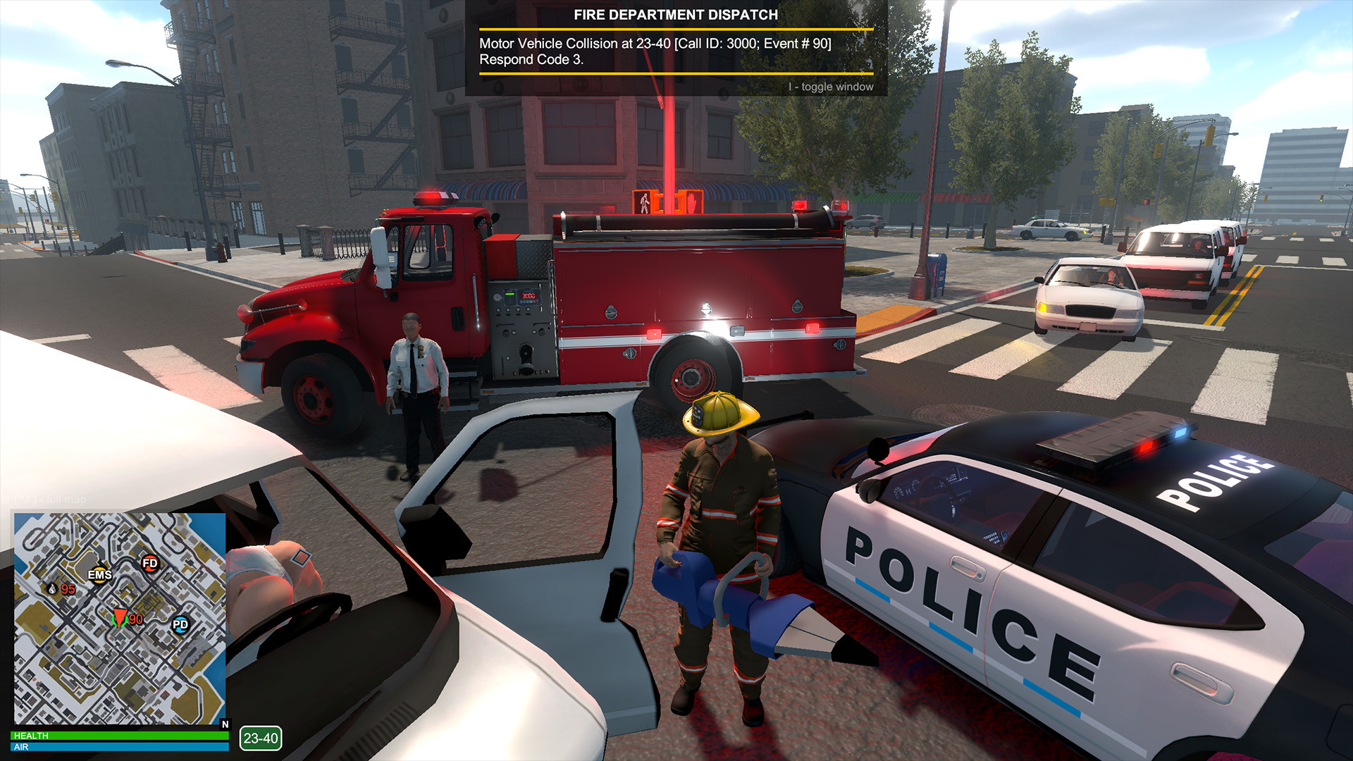 警情消防急救模拟器|Flashing Lights - Police, Firefighting, Emergency Services Simulator|Build17383189