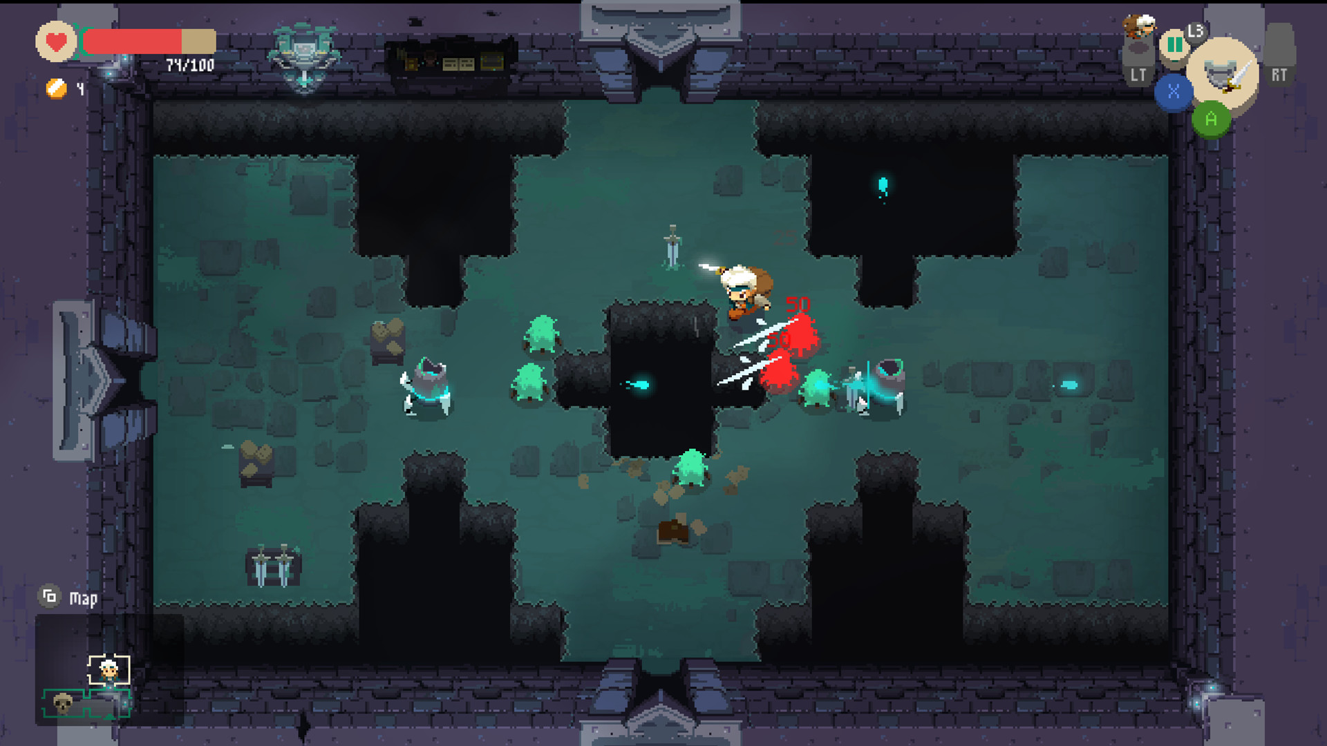 夜勤人/Moonlighter v1.15.8|动作冒险|容量1.2GB|免安装绿色中文版|支持键盘.鼠标.手柄-小辉娱乐网