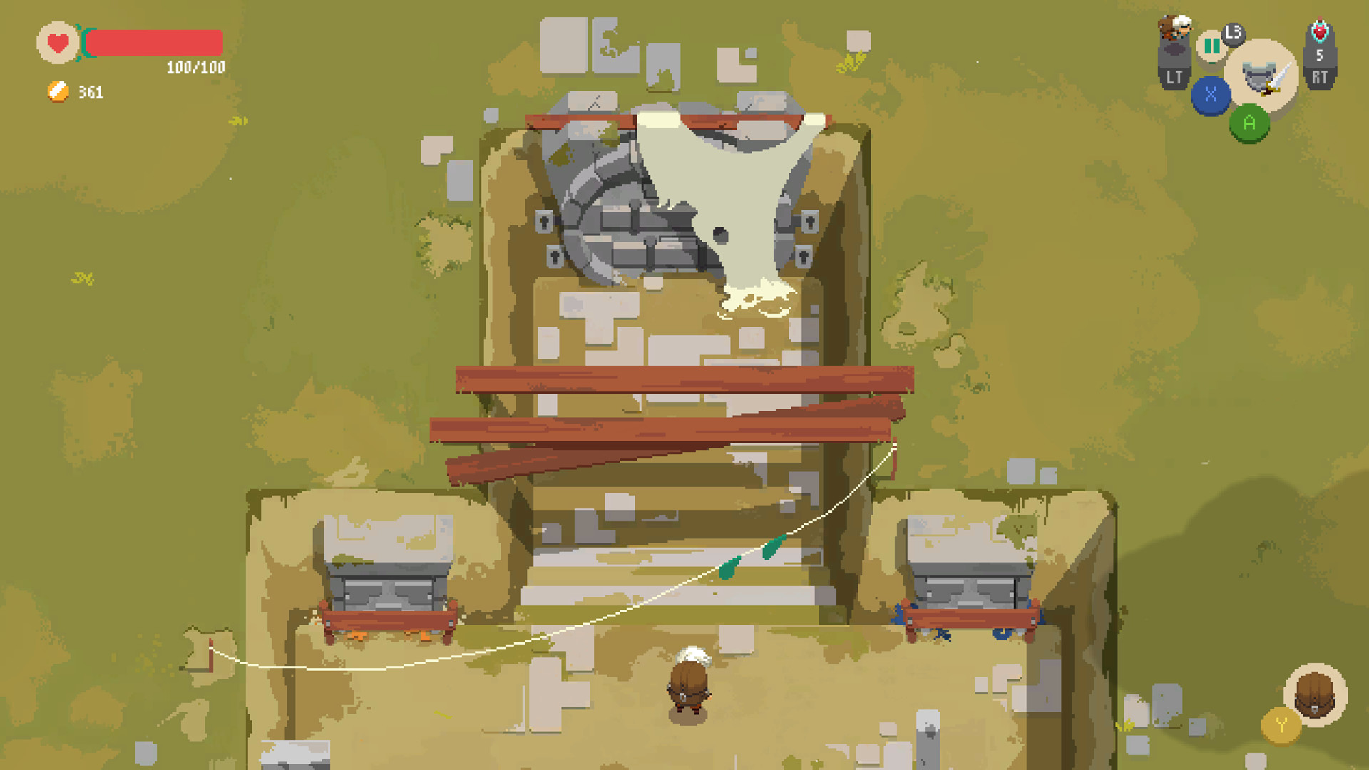 夜勤人/Moonlighter v1.15.8|动作冒险|容量1.2GB|免安装绿色中文版|支持键盘.鼠标.手柄-小辉娱乐网