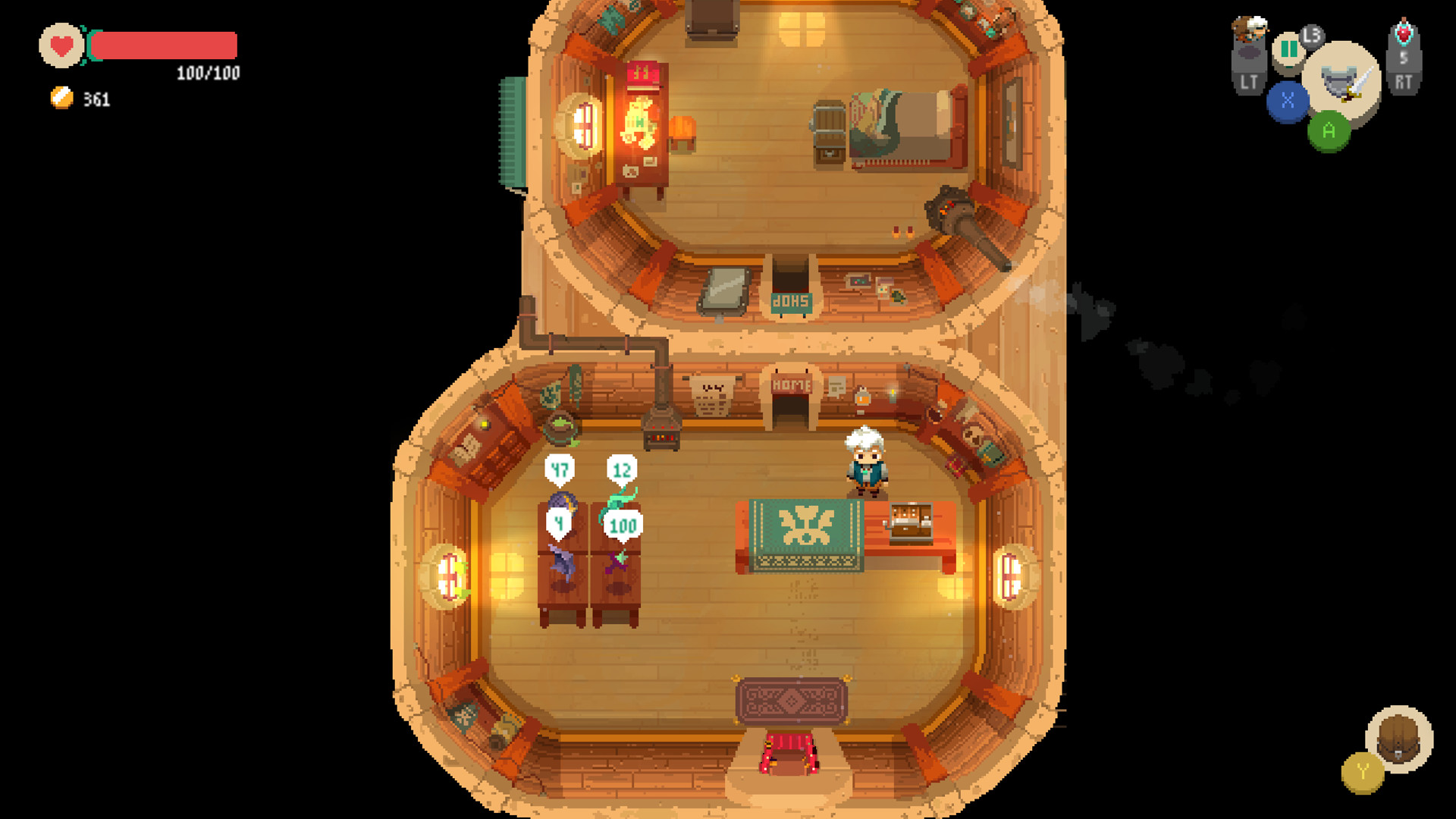 夜勤人/Moonlighter v1.15.8|动作冒险|容量1.2GB|免安装绿色中文版|支持键盘.鼠标.手柄-小辉娱乐网
